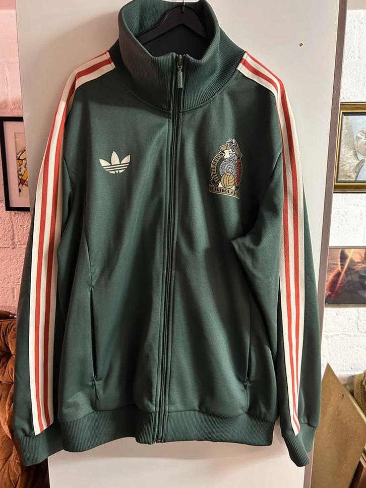 Adidas Classics Mexico Trainingsjas XL - Nieuw!, Kleding | Heren, Truien en Vesten, Nieuw, Maat 56/58 (XL), Groen, Ophalen of Verzenden