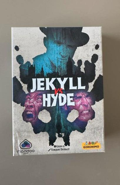 Jekyll & Hyde Bordspel, Hobby en Vrije tijd, Gezelschapsspellen | Bordspellen, Zo goed als nieuw, Een of twee spelers, Ophalen of Verzenden