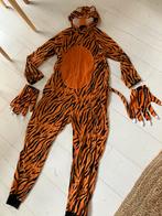 Verkleedpak oranje zwart tijgertje S/36, Kinderen en Baby's, Carnavalskleding en Verkleedspullen, Ophalen of Verzenden, Zo goed als nieuw