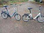 Vouwfietsen 2 stuks, Ophalen, Gebruikt, 16 tot 18 inch