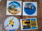 4 oude Daf stickers, Ophalen of Verzenden, Auto of Motor