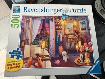Ravensburger XL puzzel 500 stukjes beschikbaar voor biedingen