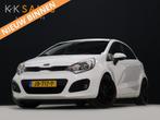 Kia Rio 1.4 CVVT Super Pack [AFNEEMBARE TREKHAAK, CRUISE CON, Auto's, Kia, Voorwielaandrijving, Euro 5, Zwart, Wit