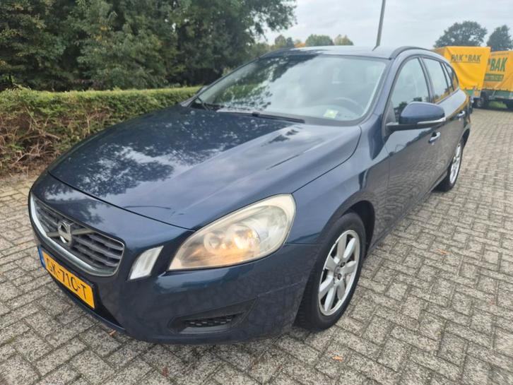 Volvo V60 D3 Start/stop 163pk 2011 Blauw, Auto's, Volvo, Bedrijf, V60, Diesel, B, Stationwagon, Handgeschakeld, Geïmporteerd, Blauw