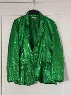 Dressforfun - Paillettenjas Groen S, Ophalen of Verzenden, Carnaval