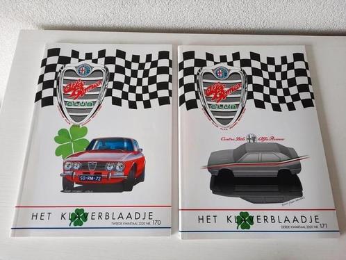 Alfa Romeo Club Magazines Het Klaverblaadje 2x nr. 2020, Verzamelen, Automerken, Motoren en Formule 1, Zo goed als nieuw, Auto's