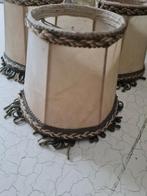 3 dezelfde vintage klem lampenkapjes p/st 6.95, Huis en Inrichting, Lampen | Lampenkappen, Heikant 21 Kaatsheuvel, Overige kleuren