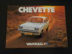 Brochure Vauxhall Chevette 1976, Ophalen of Verzenden, Zo goed als nieuw, Overige merken