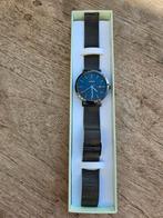 Lorus zwart dames horloge, Sieraden, Tassen en Uiterlijk, Horloges | Dames, Overige merken, Leer, Staal, Ophalen of Verzenden
