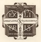 0579 Ex Libris Nederland : Harry Corvers, 1945, Antiek en Kunst, Verzenden