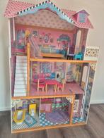 Barbiehuis, Kinderen en Baby's, Speelgoed | Poppenhuizen, Ophalen, Zo goed als nieuw