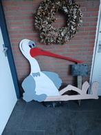 Geboorte bord ooievaar, Ophalen of Verzenden