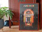 Prachtige ingelijste poster Wurlitzer 1015 jukebox, Ophalen, Zo goed als nieuw, Foto of Poster