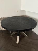 Eettafel, Huis en Inrichting, Tafels | Eettafels, Ophalen, Zo goed als nieuw, Rond, 100 tot 150 cm