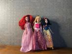 Disney Princess Poppen Set - Ariel, Aurora, Sneeuwwitje, Ophalen of Verzenden, Zo goed als nieuw, Barbie
