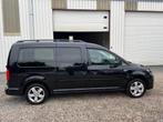 Volkswagen CADDY MAXI 1.0 TSI LPG CRUISE.NAVI.TREKHAAK., Auto's, Voorwielaandrijving, Gebruikt, USB, Zwart