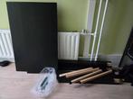 GRATIS onderdelen zwarte uitschuifbare Ikea Tafel, Huis en Inrichting, Kasten | Schoenenkasten, Ophalen, Gebruikt, Modern