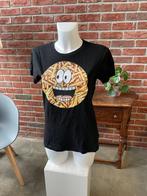 Shirt top van FSBN maat XS - Patat of Friet?, Douwenmaat 8-3 Meppel, Info@again.nu, Zwart, FSBN