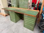 Lista Werkbank / Bureau met Dubbele Ladenkast, Ophalen, Gebruikt, Dimatech, Dimatech