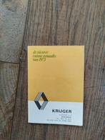 Renault Brochure 1973 - Zeldzaam!, Renault, Ophalen of Verzenden, Zo goed als nieuw, Renault