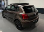 Volkswagen Polo 1.2 TSI Highline Pano/Stoelverwarming/Cruise, Voorwielaandrijving, Stof, Gebruikt, Zwart