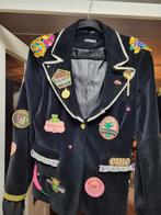 Carnaval oeteldonkse  dames jasje fluweel, Ophalen, Nieuw, Maat 38/40 (M), Carnaval