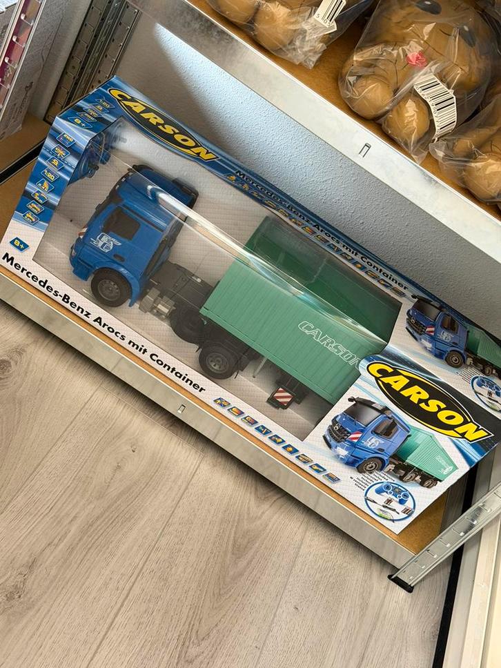 Carson RC Bestuurbare Vrachtwagen Mercedes 1:20 Vrachtauto, Hobby en Vrije tijd, Modelbouw | Radiografisch | Auto's, Nieuw, Auto onroad