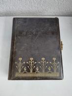 Antiek fotoalbum met 49 oude foto's, Ophalen of Verzenden