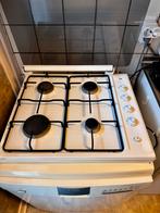 4-pits Gasfornuis met Afdekplaat, Witgoed en Apparatuur, Fornuizen, Ophalen, Gebruikt, Minder dan 85 cm, 4 kookzones