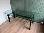 Zware Glazen Tafel / Bureau - Robuust & Modern, Huis en Inrichting, Tafels | Eettafels, Ophalen, 200 cm of meer, 50 tot 100 cm