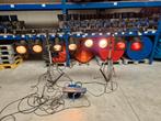 showtec par 56 set incl statieven en bediening., Muziek en Instrumenten, Licht en Laser, Gebruikt, Licht, Ophalen