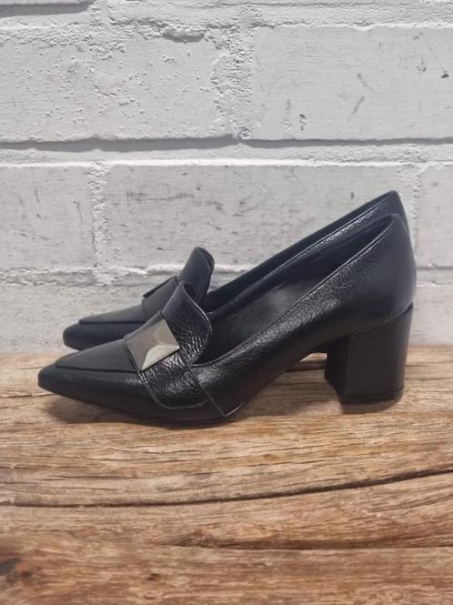 Roberto d'Angelo - Mooie leren pumps maat 39 - Nieuw €199, Kleding | Dames, Schoenen, Nieuw, Pumps, Zwart, Ophalen of Verzenden