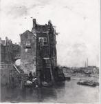 Jacob Maris Het Oude Huis Haagse School  persfoto jaren 70, Antiek en Kunst, Verzenden
