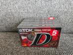 TDK 5 Pack D60 ~ 5 Cassettes nieuw in verpakking, Cd's en Dvd's, Cassettebandjes, 2 t/m 25 bandjes, Overige genres, Ophalen of Verzenden
