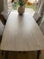 Eettafel met afgeronde hoeken, Ophalen, 50 tot 100 cm, Zo goed als nieuw, 150 tot 200 cm