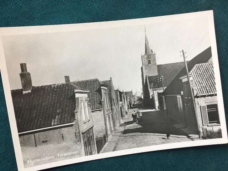 Ansichtkaart Torenstraat, Numansdorp jaren 30., Verzamelen, Ansichtkaarten | Nederland, Ongelopen, Zuid-Holland, 1920 tot 1940