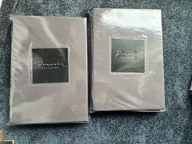 Dommelin Hoeslaken Percal 400TC 90/220  Hoekhoogte 40cm, Huis en Inrichting, Slaapkamer | Beddengoed, Nieuw, Hoeslaken of Sloop