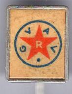 G.V.A.L. papier op alu voetbalclub speldje ( Y_043a ), Verzenden, Zo goed als nieuw, Sport, Speldje of Pin