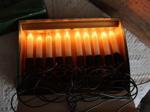 Jaren 50 osram kerstverlichting bakeliet werkend vintage, Diversen, Kerst, Gebruikt, Ophalen of Verzenden