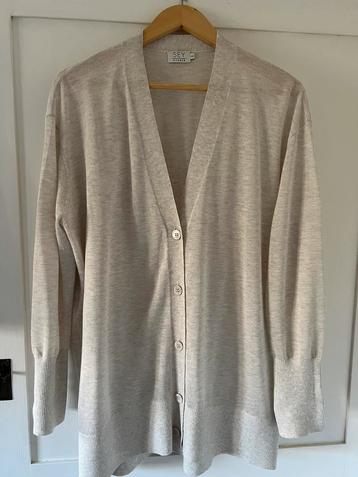 Vest Sey Studio, maat M / L, licht grijs melange beschikbaar voor biedingen