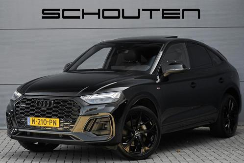 Audi Q5 Sportback 50 TFSI e S Edition Black Pack Pano 360, Auto's, Audi, Bedrijf, Te koop, Q5, 360° camera, 4x4, ABS, Achteruitrijcamera