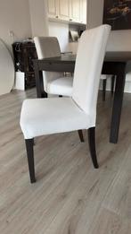 4 IKEA Eetkamerstoelen + Tafel (optioneel), Huis en Inrichting, Stoelen, Gebruikt, Wit, Ophalen of Verzenden, Vier
