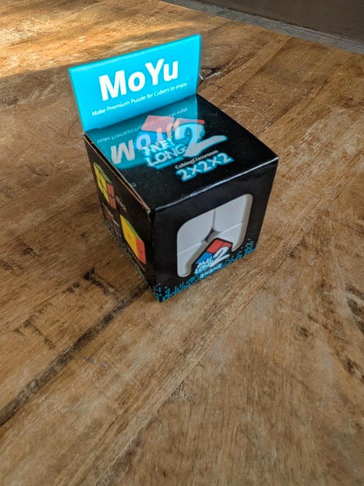 Rubiks cube 2x2 (moyu), Hobby en Vrije tijd, Denksport en Puzzels, Nieuw, Rubik's of 3D-puzzel, Minder dan 500 stukjes, Ophalen of Verzenden