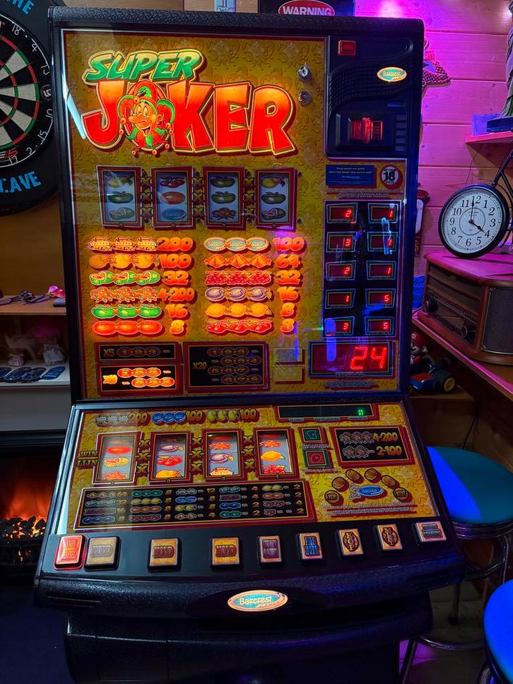 Super Joker gokkast van Barcrest, Verzamelen, Automaten | Gokkasten en Fruitautomaten, Zo goed als nieuw, Euro, Ophalen