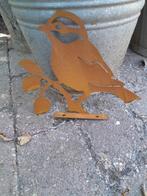 ~ Roestige IJzeren Vogel + Keramieken Vogel Insectenhotel, Ophalen of Verzenden, Nieuw