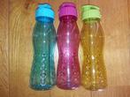 3 waterflessen/ drinkflessen. 500 ml rose/ blauw/groen NIEUW, Ophalen of Verzenden, Nieuw