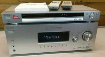 Sony stereo set receiver str-dg510 + cd dvd speler dvp-ns330 beschikbaar voor biedingen