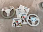Nintendo Wii Mario Kart met stuurtjes, Gebruikt, Racen en Vliegen, Ophalen of Verzenden, 3 spelers of meer
