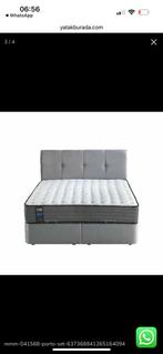 Bed case with box & mattress, Huis en Inrichting, Slaapkamer | Boxsprings, Ophalen of Verzenden, Zo goed als nieuw, Tweepersoons