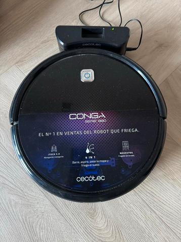 Cecotec Conga 990 Robotstofzuiger beschikbaar voor biedingen